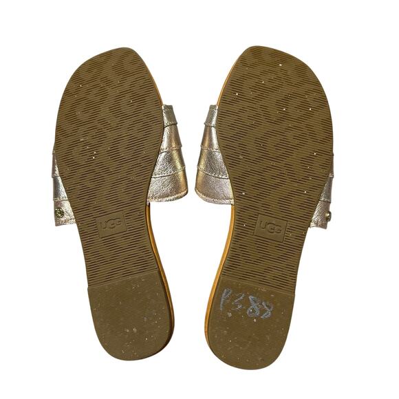 Ugg Ximena Metallic Slide Sandals - Picture 6 of 7